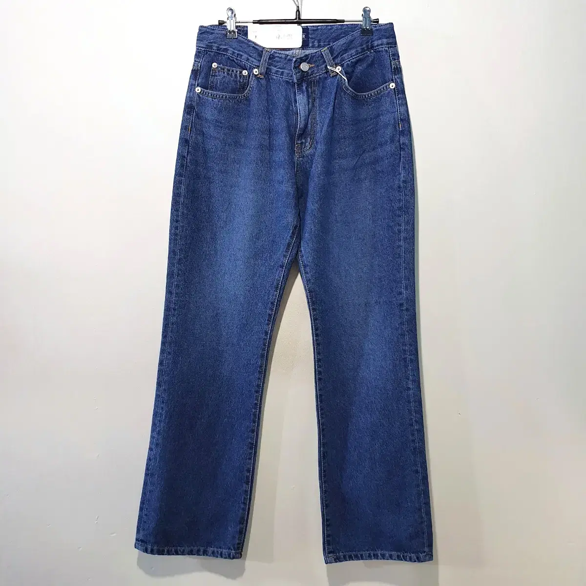 SS신상) 중청 semi Wide Denim 124번 청바지 1color S~XL