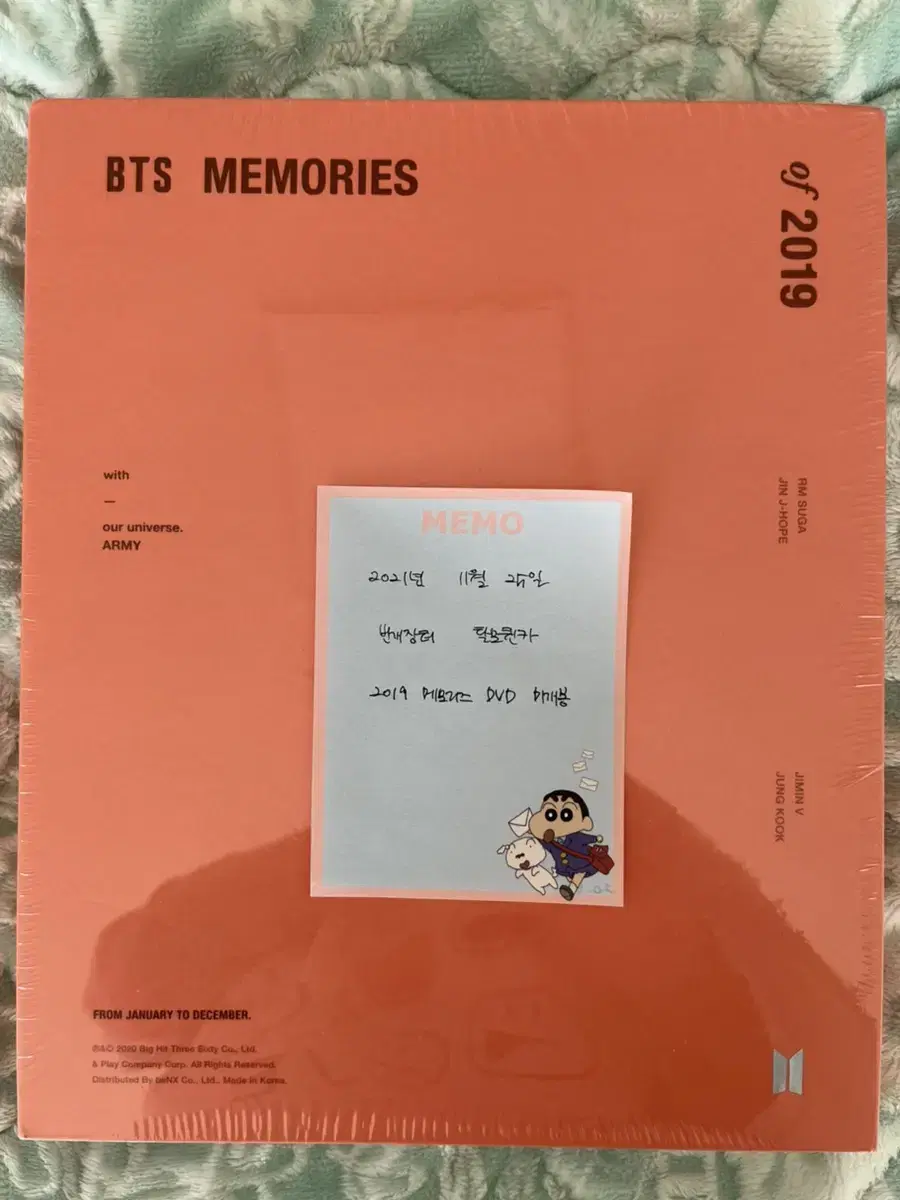 (unsealed) bts 2019 Memories DVD