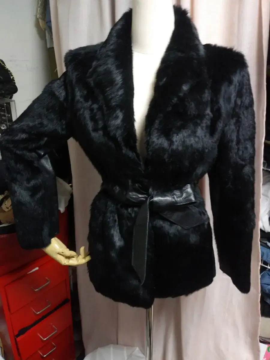 Rabbit Fur Fur Coat