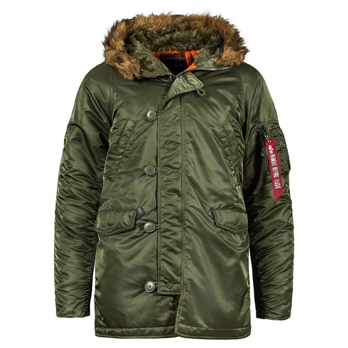 새제품 알파 자켓 Alpha Industries n-3b xs