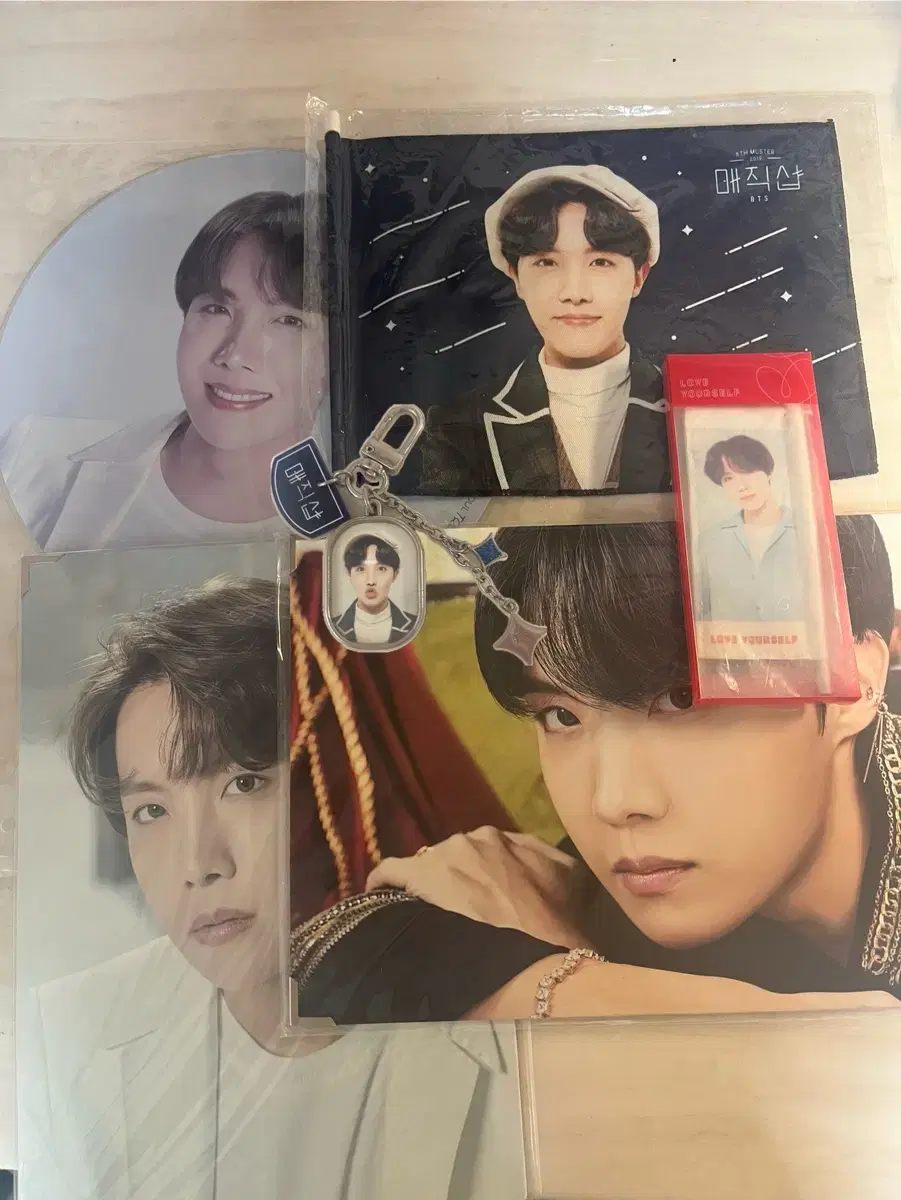 (Bulk) bts j-hope Hosok Goods MD Proof Flag Picket Keyring
