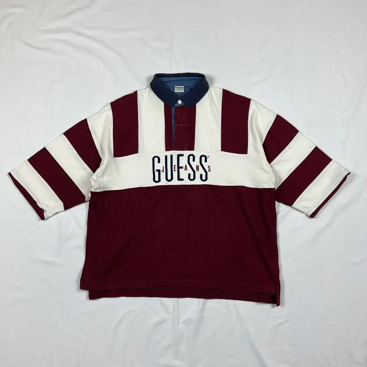 90s 게스 guess 스펠아웃 pk 카라반팔티