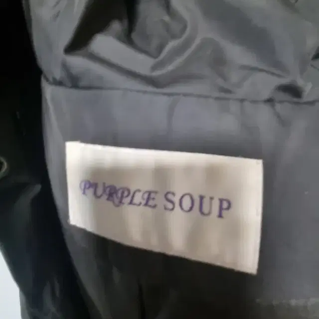 purple soup 여성 패딩