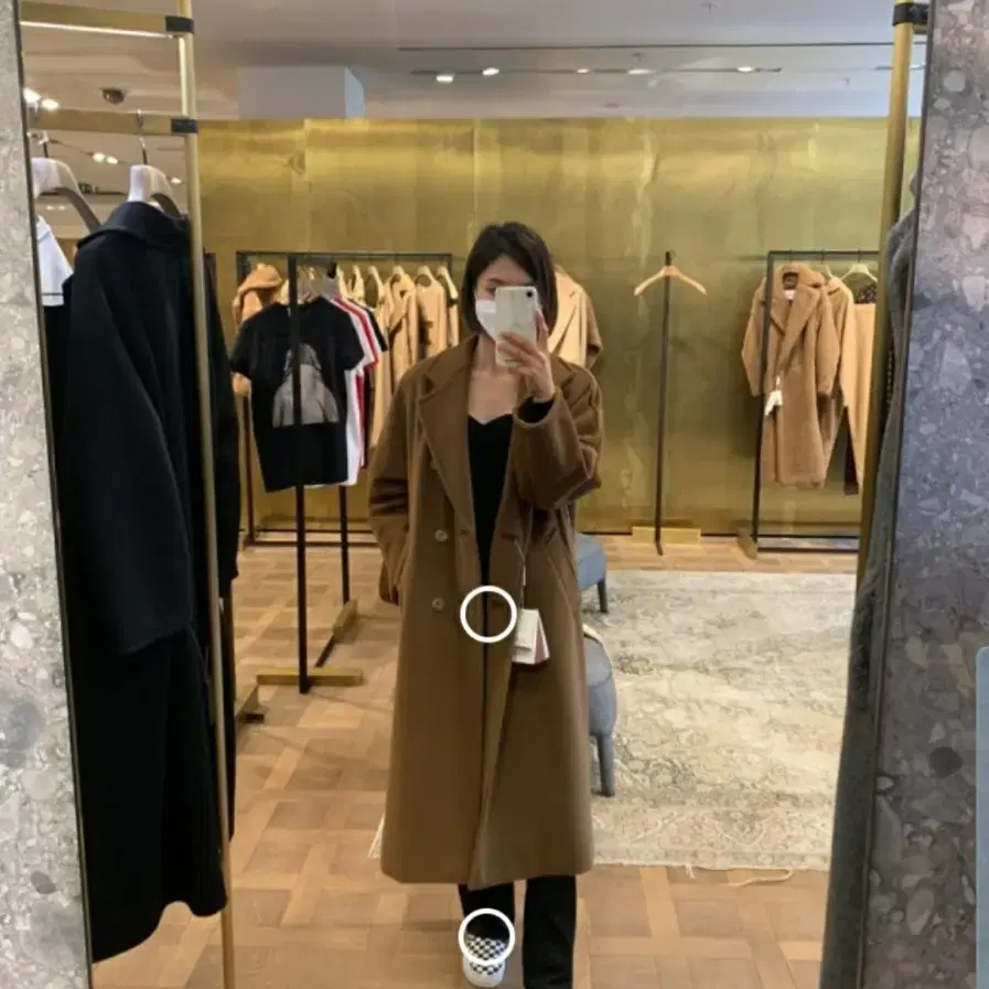 MIXXO 모직 롱 코트