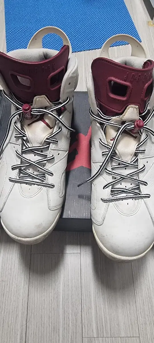 에어조던6 마룬 Air Jordan 6 Maroon 384664 - 11