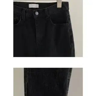 새상품) Slim black jeans (s)