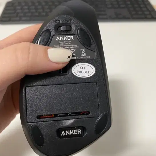 Anker 앤커 인체공학 무선 버티컬 손목보호 마우스