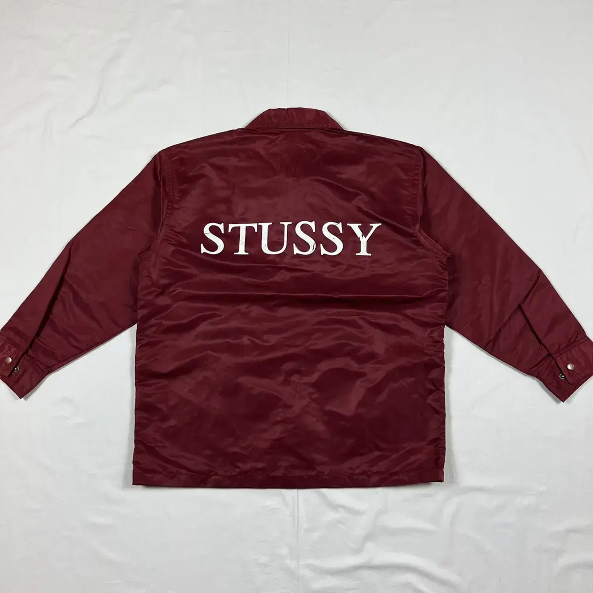 90s 스투시 stussy 스펠아웃 코치자켓