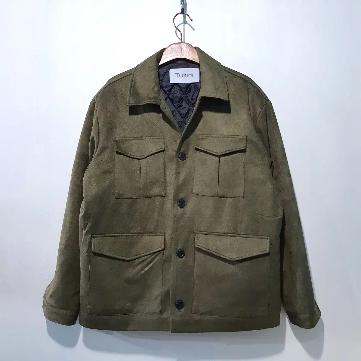 FW New) Safari Suede Jacket 4color