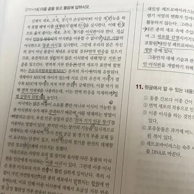 국어 문제집 ㅣ 김승리 올오카 13-16주차 본교재, 워크북 