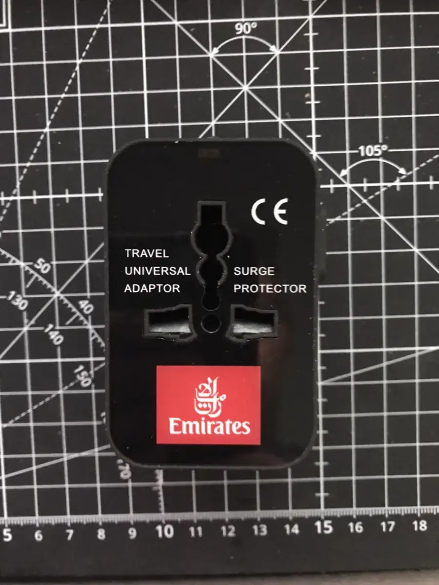 Emirates travel adapter