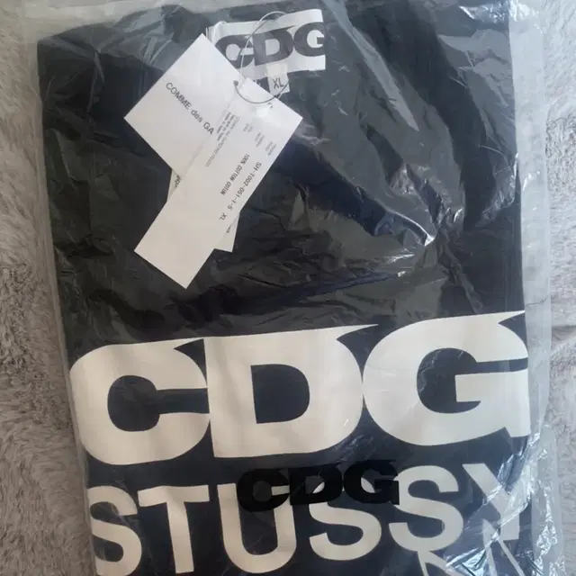 [XL] stussy cdg 반팔 티셔츠 스투시