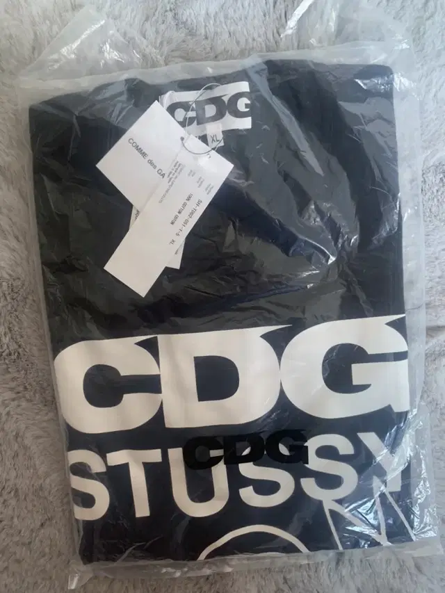 [XL] stussy cdg 반팔 티셔츠 스투시