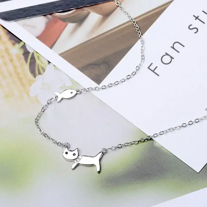 s925 sterling silver cat necklace 실버 목걸이