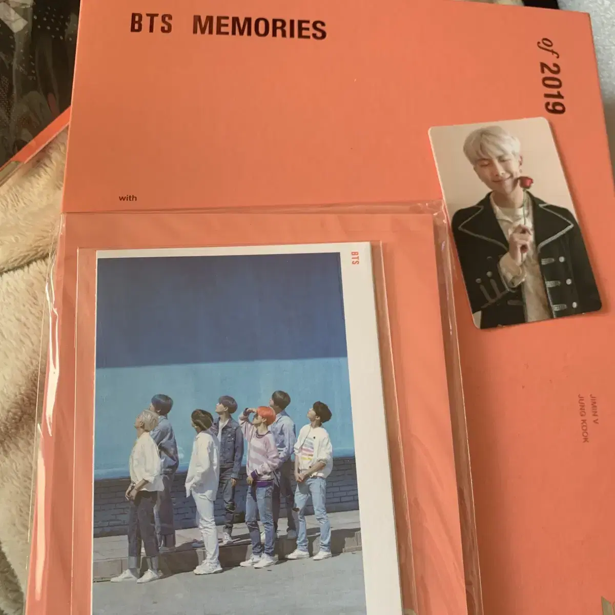 포카포함)방탄 2019 메모리즈 DVD 풀셋