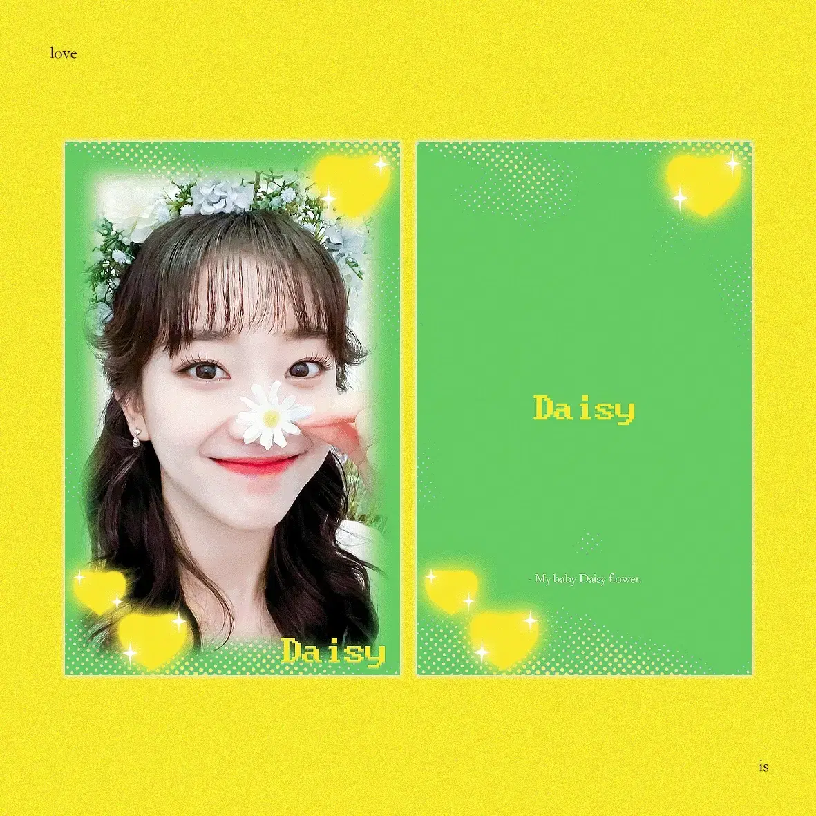 Stayc sumin sells daisy photo kards