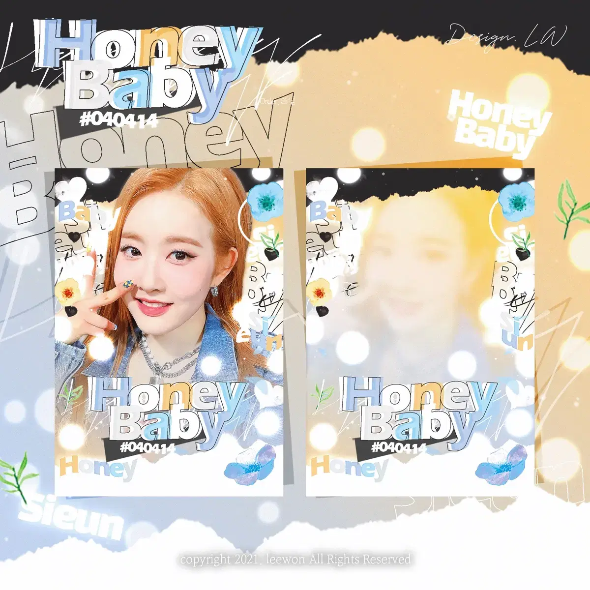 Stayc sieun sells honey postcard 