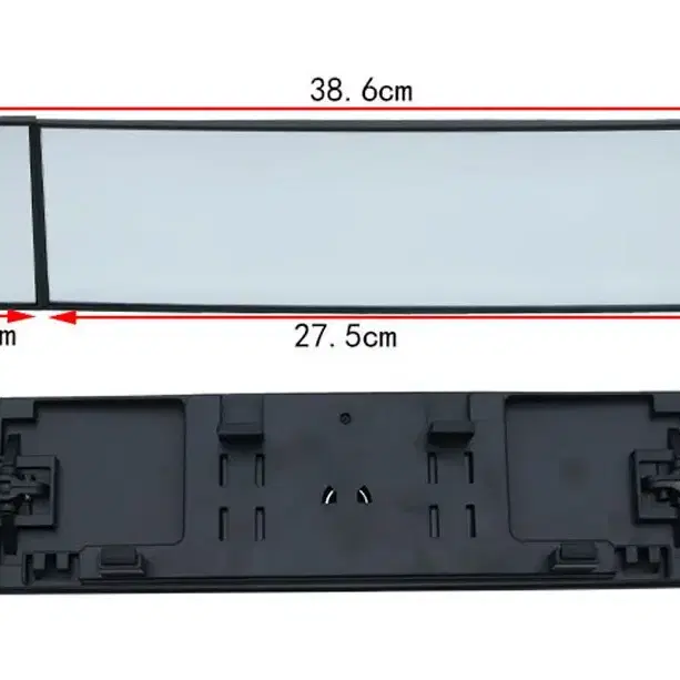 장롱면허 초보운전 사각지대 접이식 3단 확장 룸미러 백미러