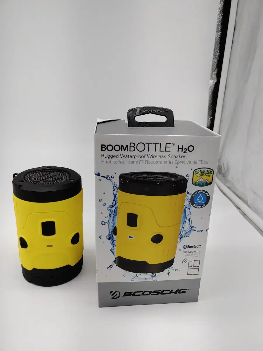 scosche boom bottle H2O완전방수방진 블루투스스피커