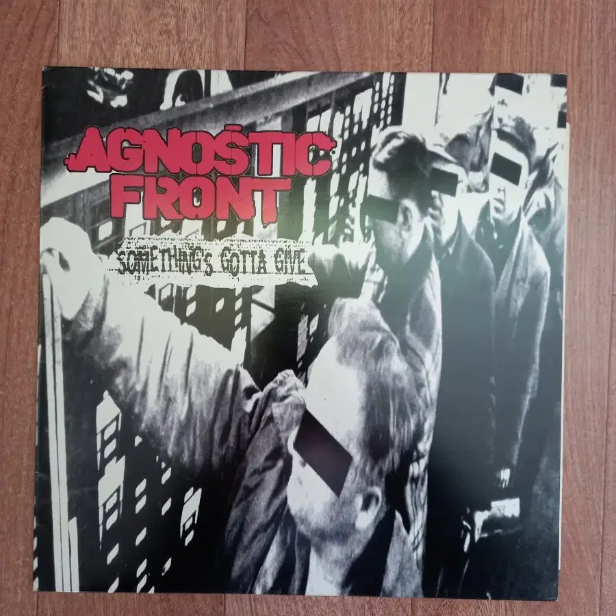 agnostic front lp 수입 엘피