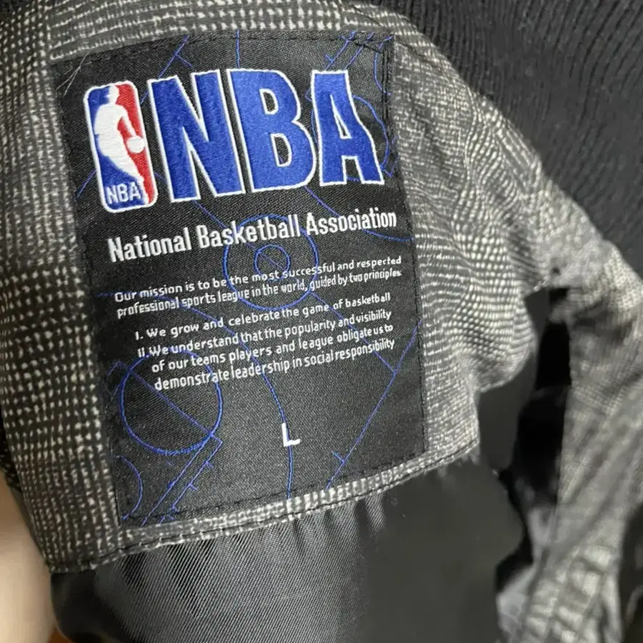 NBA 오리털 패딩 조끼 남녀공용