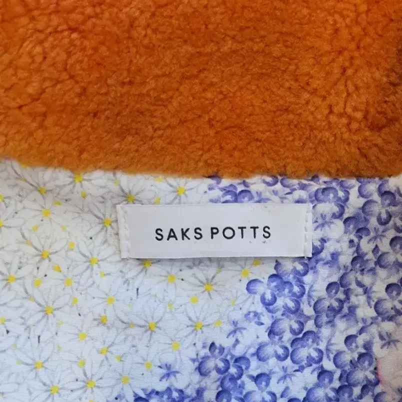 saks potts 사스포츠 멀티컬러 셜링코트 정품