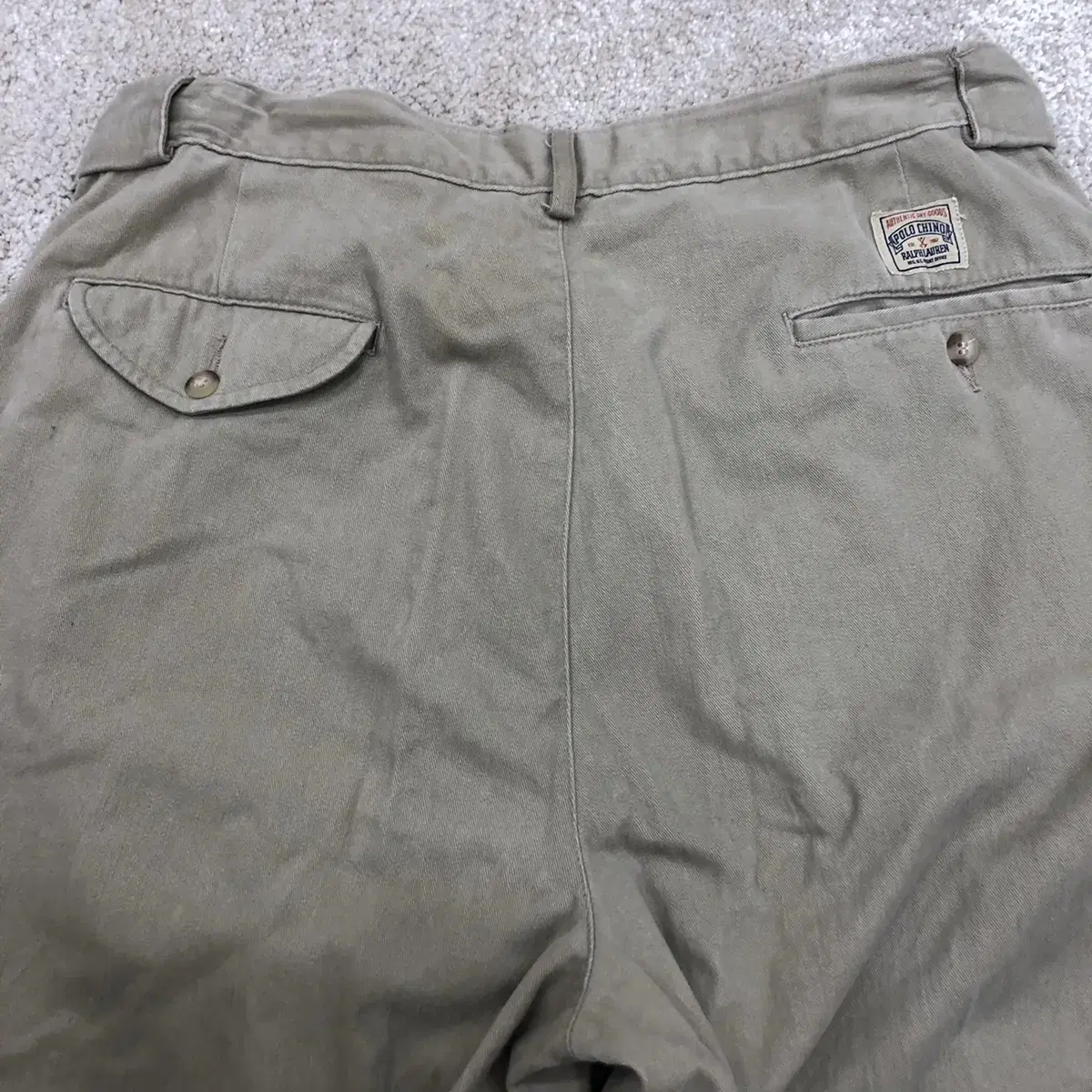 80s polo chino pants 34 사이즈 폴로 치노 팬츠