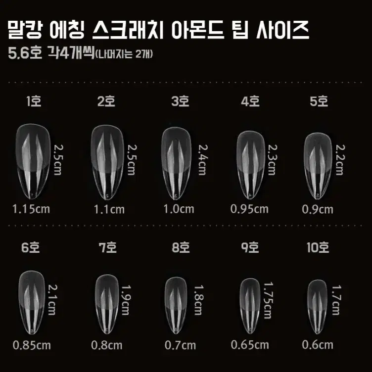 겨울 마이멜로디 수제 네일팁