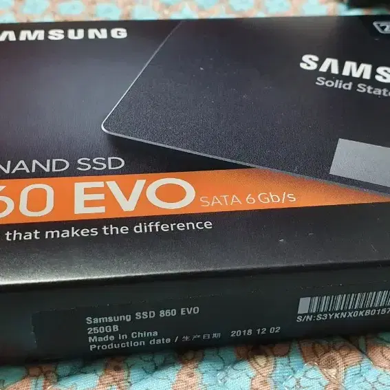 (미개봉)ssd 250g