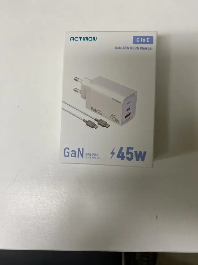 45W PPS 3.0PD 고속충전기(c to c케이블)