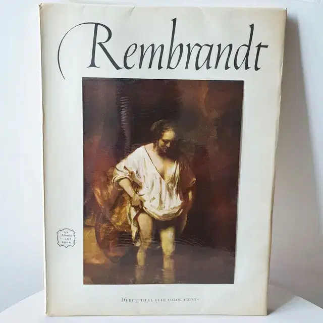 Rembrandt vintage art book /빈티지 아트북