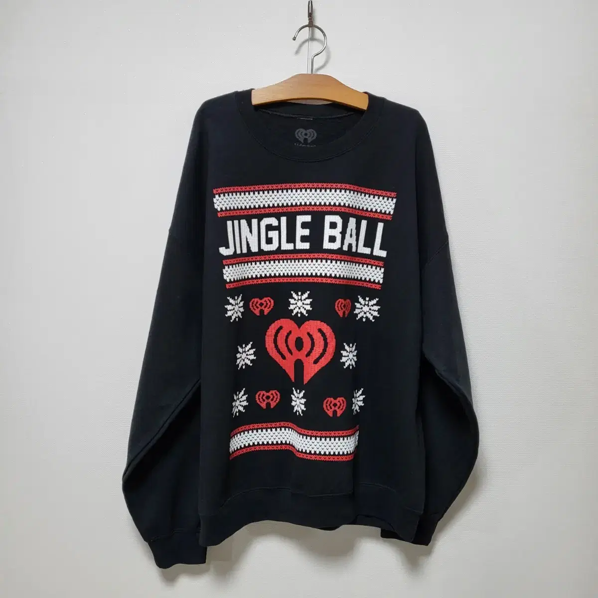 [XL] JINGLE BALL 기모맨투맨 / 남여공용