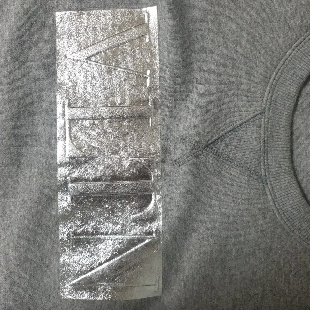 Valentino Silver Logo Sweatshirt