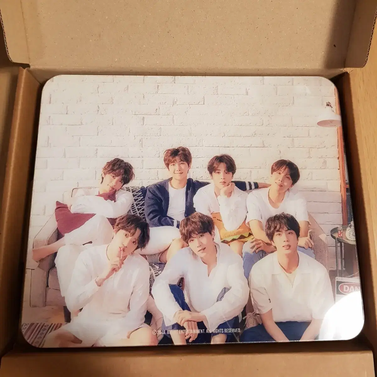 BTS exhibit today acrylic watch