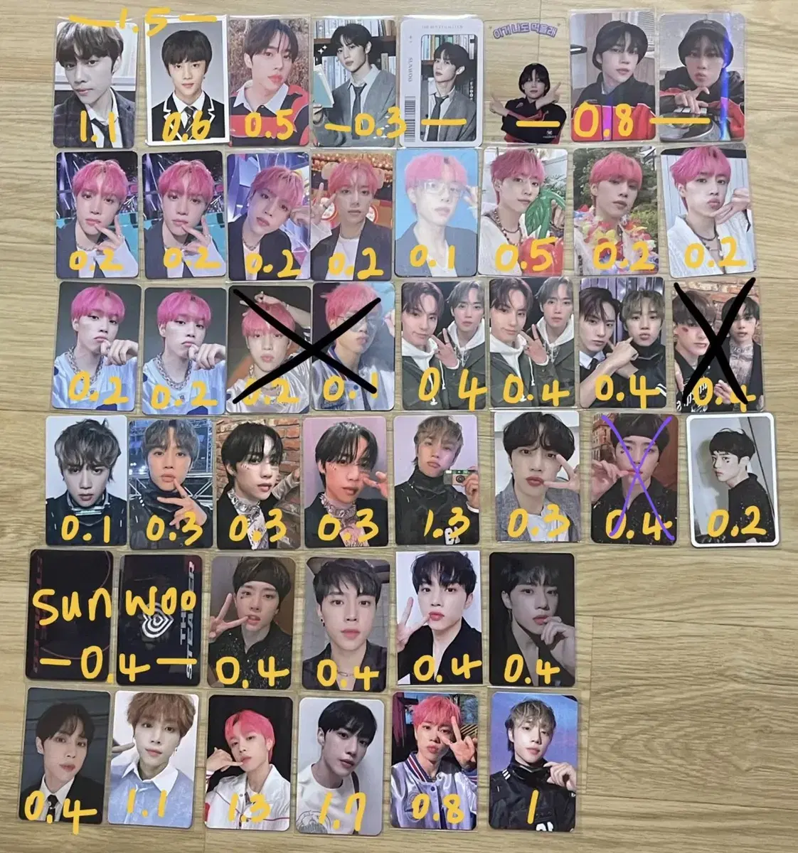 The Boyz Photocard