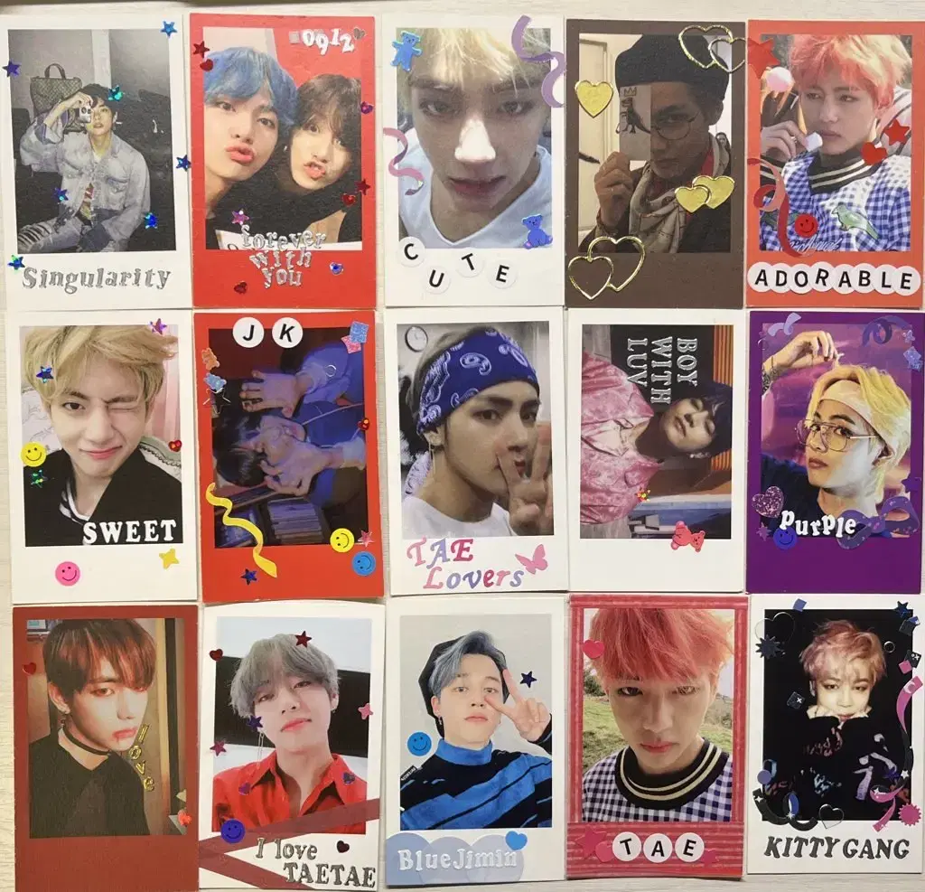 BTS bangtan polaroid sell Polku