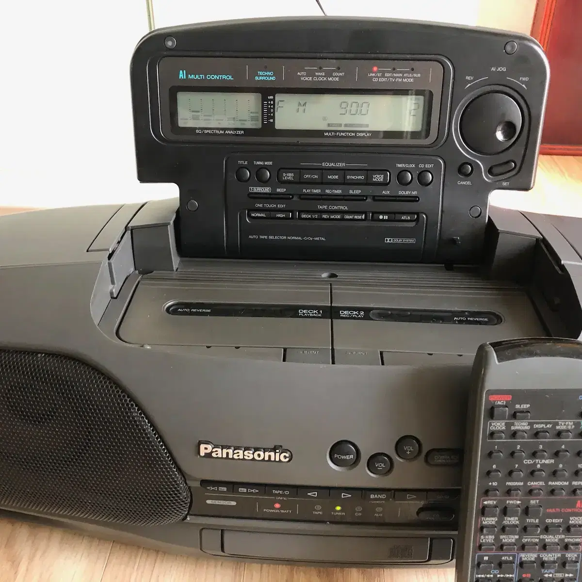 파나소닉 PANASONIC RX-DT909 및 오리지널 리모콘 팝니다.