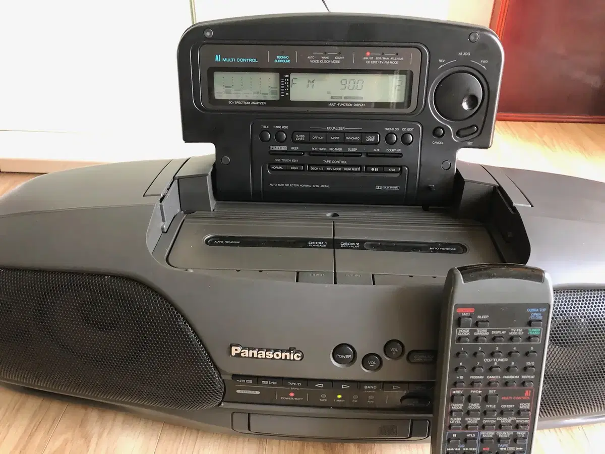 파나소닉 PANASONIC RX-DT909 및 오리지널 리모콘 팝니다.