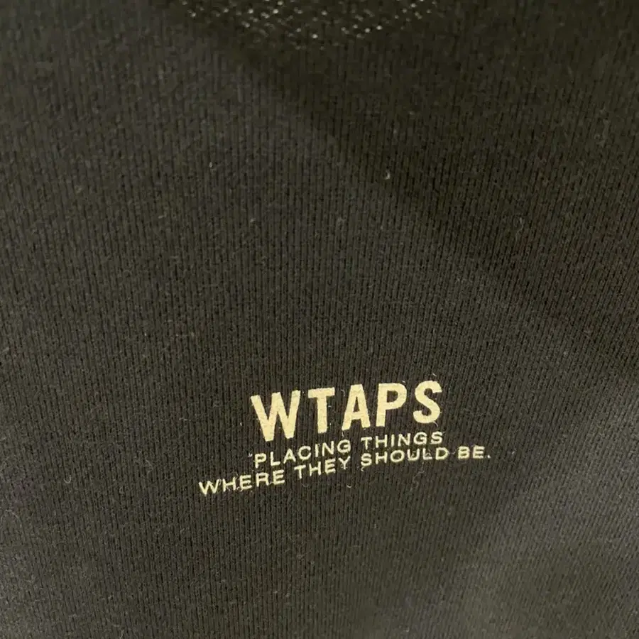 wtaps 더블탭스 후디