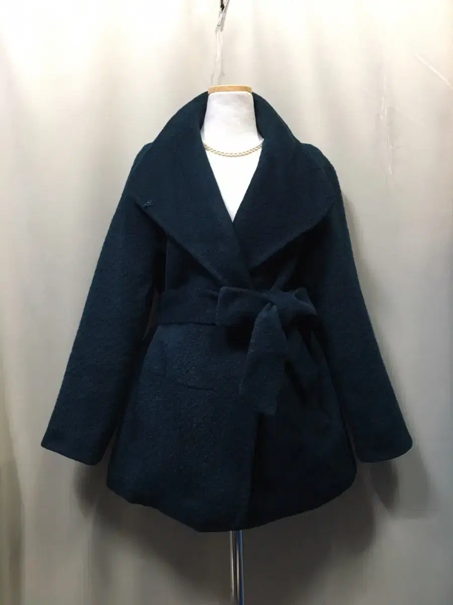 DiscountB7469 DECO Deco alpaca coat.belted