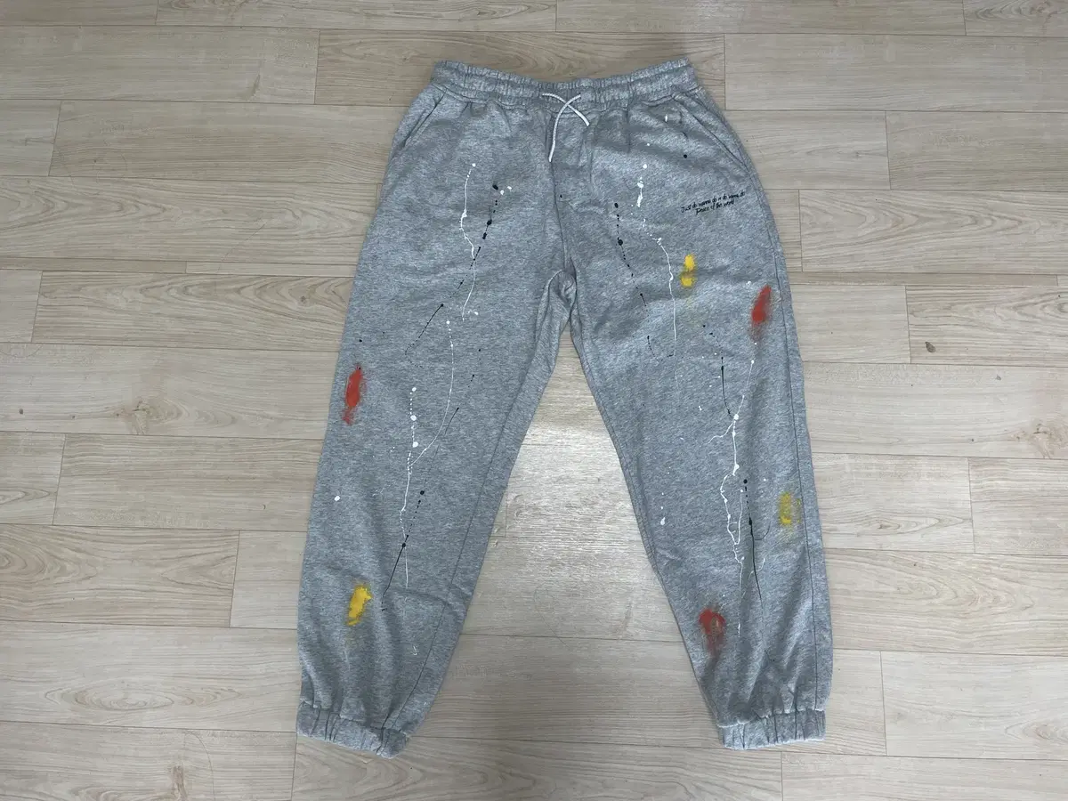 34)Inflation Painting Jogger Pants