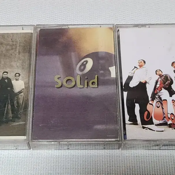 [SOLID] CD&TAPE 솔리드1집2집3집4집 일괄