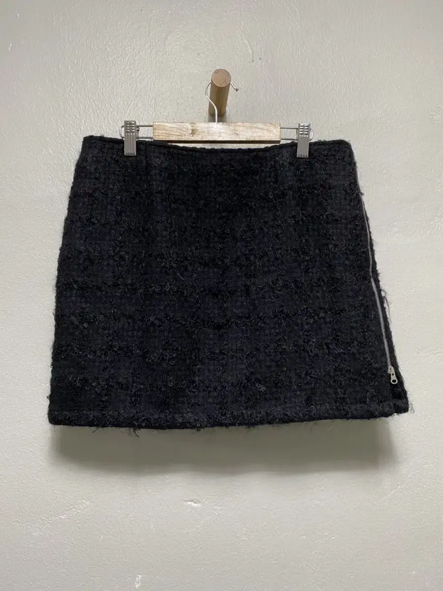 Apothecary Mohair Zipper Design Skirt