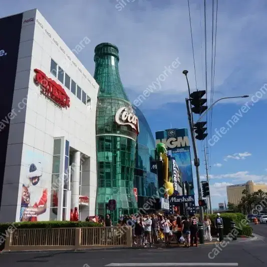 코카콜라 "World of coca cola Las Vegas" 프린트