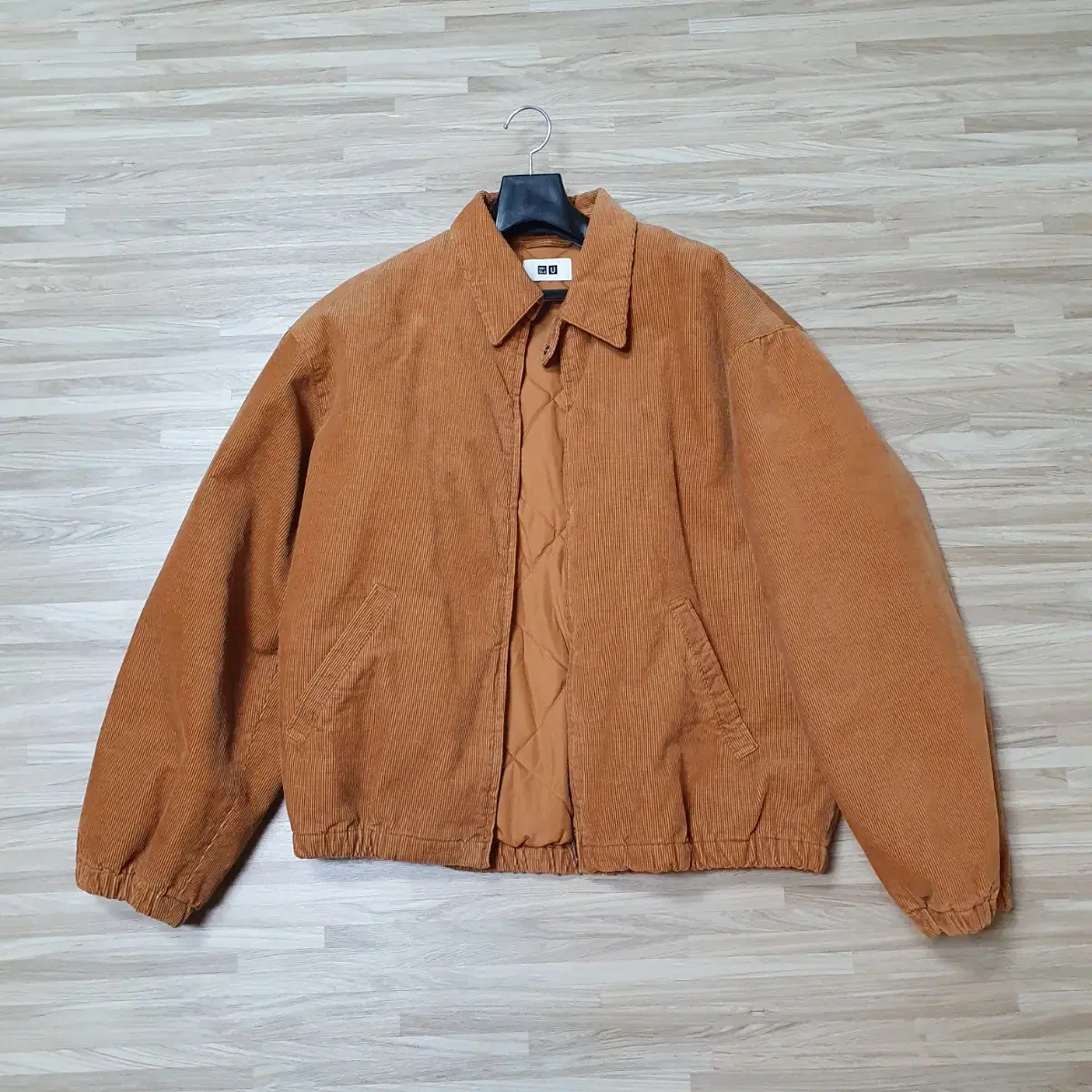 [L] UNIQLO U Corduroy Padded Bloomers Orange