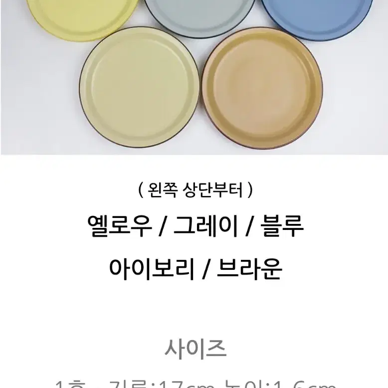 파티용 집들이 선물 카네수즈 클라리스 접시(그릇) 새상품 판매