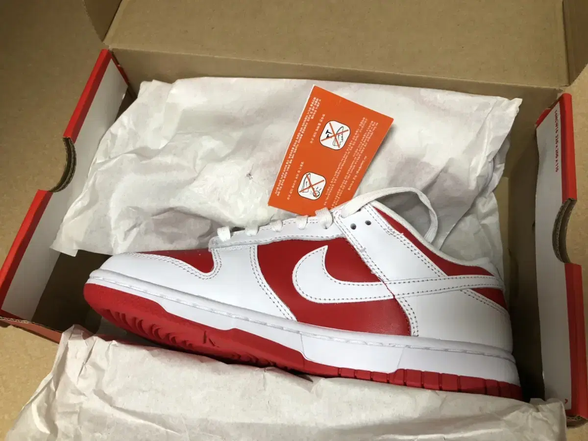 [260] Nike Dunk Low Championship Red New Products Sold