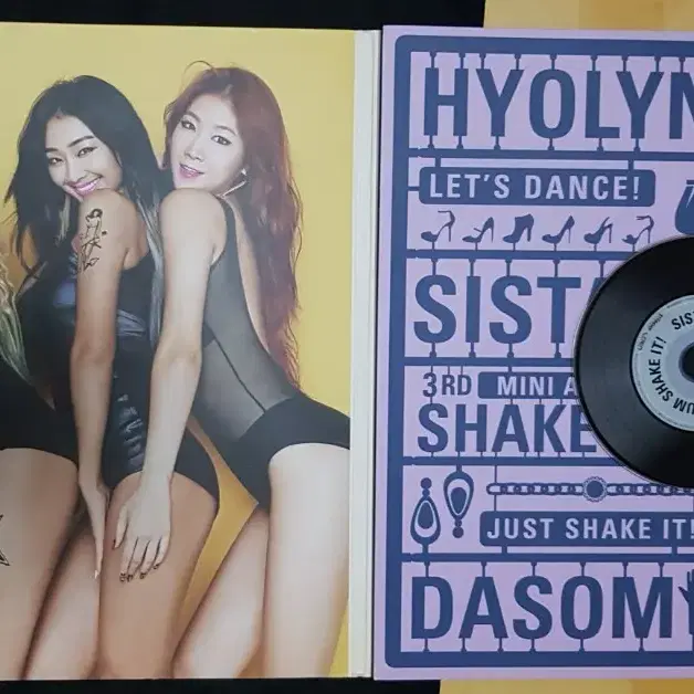 씨스타 앨범 (shake it, touch my body)