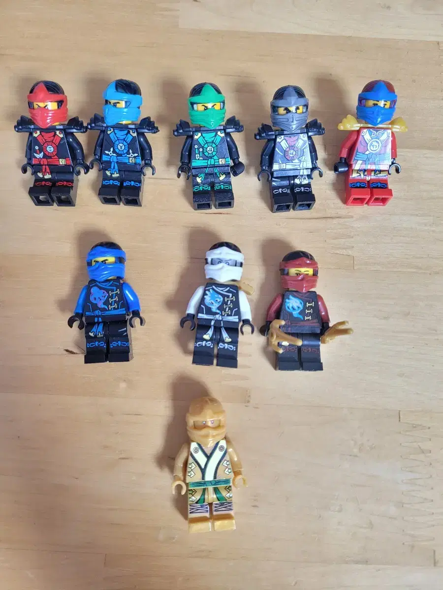 NINJAGO LEGO minifigures