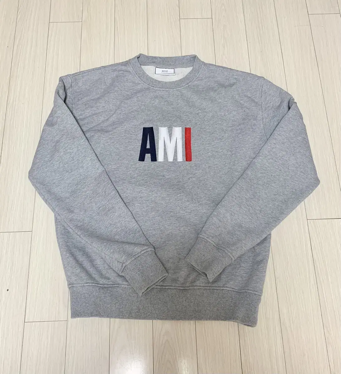 Ami Big Logo Embroidered Man-to-Man L